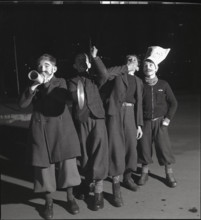 Children celebrating the end of the school's year in Zurich in 1944
