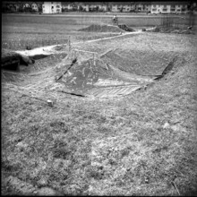 Camouflage anti aircraft fort of Flab.Det. 21, Switzerland 1940
