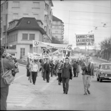 demonstrator; Easter March 1963