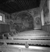 Santa Maria church Pontresina 1960