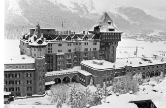 St. Moritz, Badrutt's Palace, winter 1968
