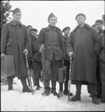 Internees; departure