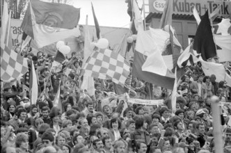 Cup final 1978: GC Zurich - Servette Geneva; Spectators