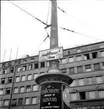 Bienne; bilingual sign; 1941