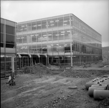 Technical University Brugg-Windisch, building site 1968