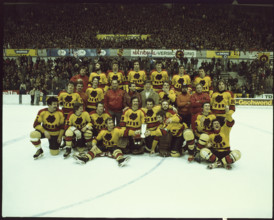 Swiss hockey champions SC Bern 1977