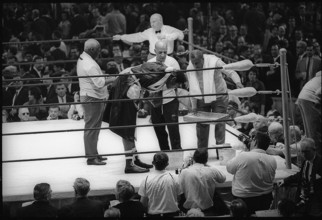 WC fight Muhammad Ali, born Cassius Marcellus Clay Jr. versus Ernie Terrell, Houston 1967