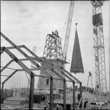 Zollikerberg church under construction 1959
