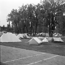 280 American people make a stop over on their trip through Europe and Africa in Geneva.