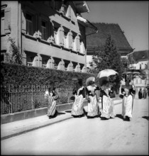 Religious festival in Appenzell, 1941