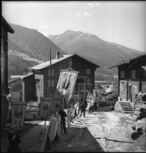 Assumption of the Virgin Mary Procession in the Valais, 1941