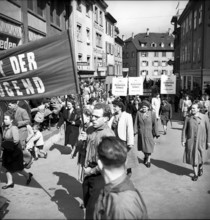 May Day rallies in Basel 1948
