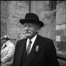 Paul Markgraf, veteran at May Day rallies in Zurich 1962