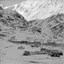 Entry of Grand Saint Bernard tunnel 1963