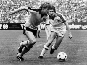 Cup final 1980: FC Sion - YB Bern; Schönenberger, Valentini