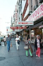 New Orleans, French Quarter, Bourbon Street, 1976