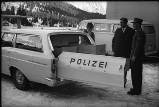 Car of San Bernardino traffic police 1967