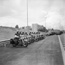 Opening of the Geneva-Lausanne motorway, 1964
