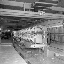 CERN: Electromagnet of the proton synchrotron 1959