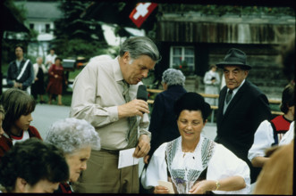 TV program Diräkt us by Wysel Gyr, Gurmels 1983