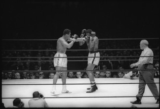WC fight Muhammad Ali, born Cassius Marcellus Clay Jr. versus Ernie Terrell, Houston 1967