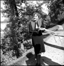 German actress Luise Ullrich in Berne 1941