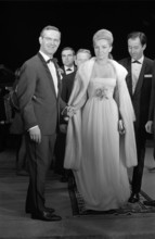 Hazy Osterwald, Maria Perschy and Vico Torriani at the opening of the Hazyland 1965
