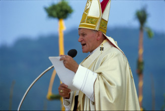 Pope visits Switzerland 1984, Lucerne: John Paul II