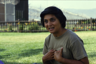 Ma Anand Sheela, former follower of Bhagwan, 1987