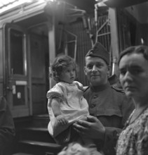 call up; soldier; farewell scene; 1939
