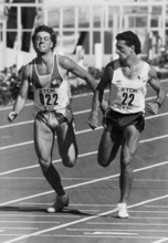 Track and field WC 1987 Rome: Marcel Arnold, Darren Clark