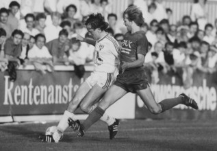 NLA 1985/86: FC Wettingen - FC Basel; Friberg, Bützer