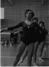 The Martschini Girls were the national artistic gymnastics team under coach Ludek Martschini: Käthi