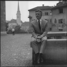 Kirk Douglas in Zurich in 1967