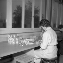Franz Carl Weber employee, 1955