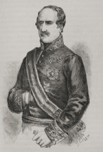 Rafael Maroto (1783-1847). Spanish military. He joined the troops of the pretender Carlos V (Carlos
