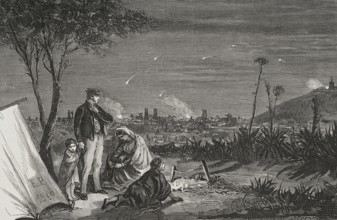 History of Spain. Revolution in Barcelona. Uprising against Espartero's policies. Bombardment of