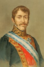 Carlos Maria Isidro de Borbon (1788-1855), known as Don Carlos. Infante of Spain, the first Carlist