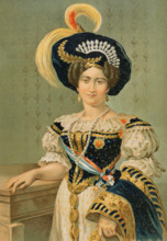 Maria Francisca of Braganza (1800-1834). Portuguese infanta of the House of Braganza. First wife of