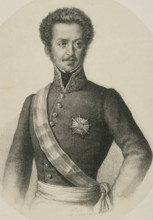Luis Fernandez de Cordoba y Valcarcel (1798-1840). Spanish lieutenant general. Of absolutist ideas,