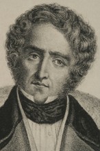 Juan Alvarez de Mendizabal (1790-1853). Spanish politician and financier who had great importance