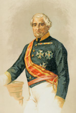 Marcelino Oraa (1788-1851). Spanish military and politician. Military governor and Minister of War.