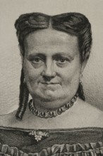 Maria Cristina de Borbon of the Two Sicilies (1806-1878). Queen consort of Spain between 1829 and