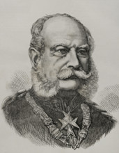 William I (1797-1888). King of Prussia (1861-1888) and Emperor of Germany (1871-1888). Portrait.