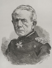 Helmuth von Moltke (Helmuth Karl Bernhard von Moltke) (1800-1891). Prussian field marshal. Portrait