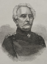 Karl Friedrich von Steinmetz (1796-1877). Prussian Generalfeldmarschall (general field marshal).