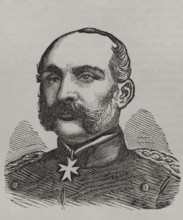 Hugo von Kirchbach (Hugo Ewald Graf von Kirchbach) (1809-1887). Prussian general who led the
