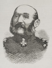 Gustav von Manstein (Albert Ehrenreich Gustav von Manstein) (1805-1877). Prussian general. Portrait