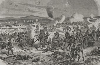 Franco-Prussian War (1870-1871). Battle of Sedan (1-2 September 1870). The Prussian army defeated