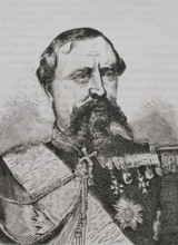 Edmond Leboeuf (1809-1888). French general. Marshal of France since 1870. Portrait. Engraving.